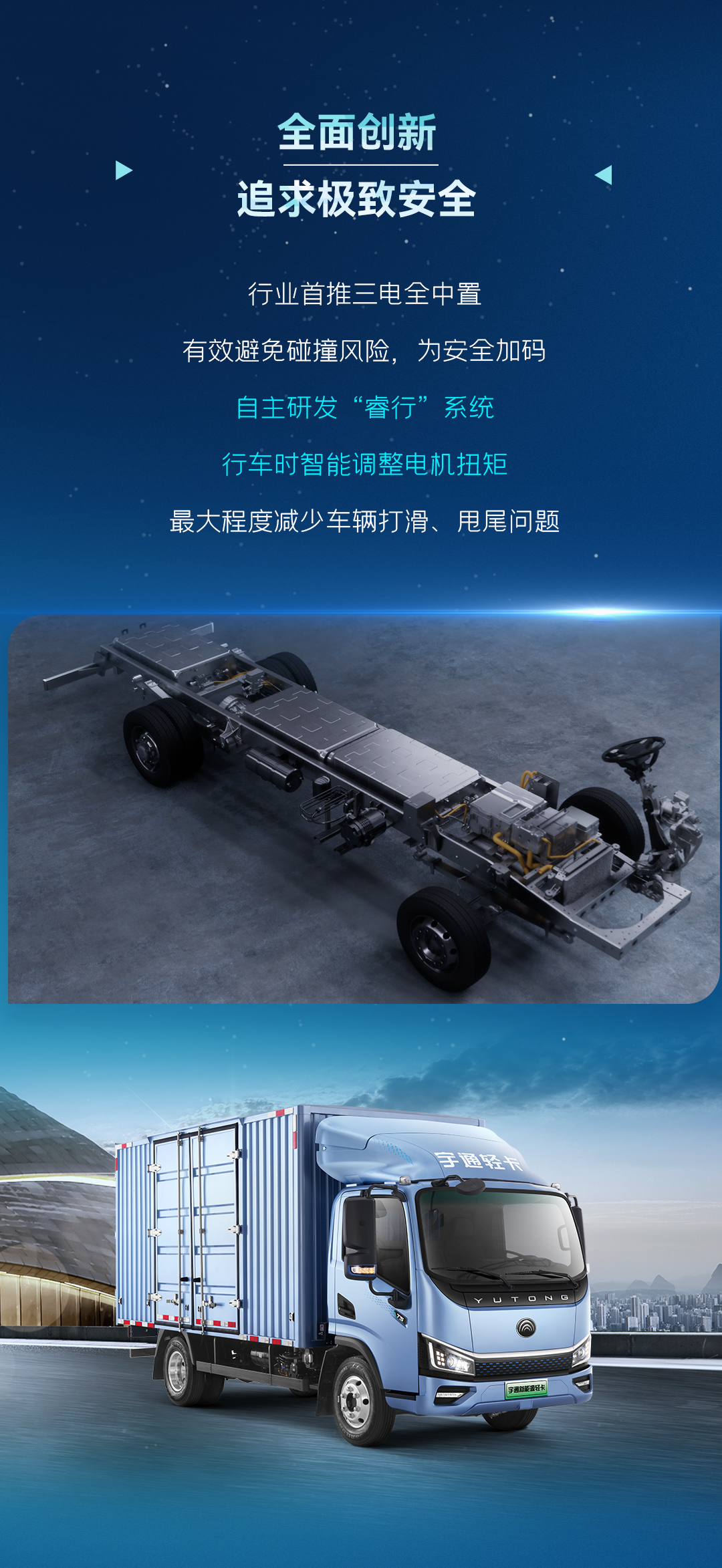 一图看懂宇通轻卡上市新品！
