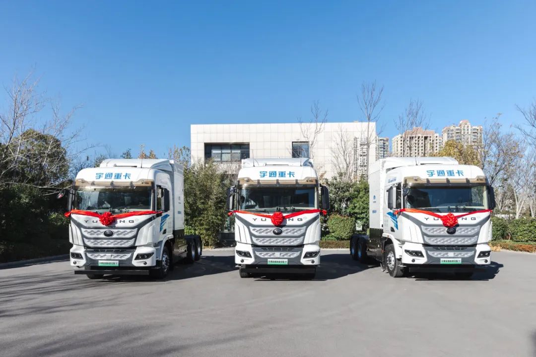 实力见证 | 宇通氢燃料重卡高速版上市即交付，引领零碳运输持续向上