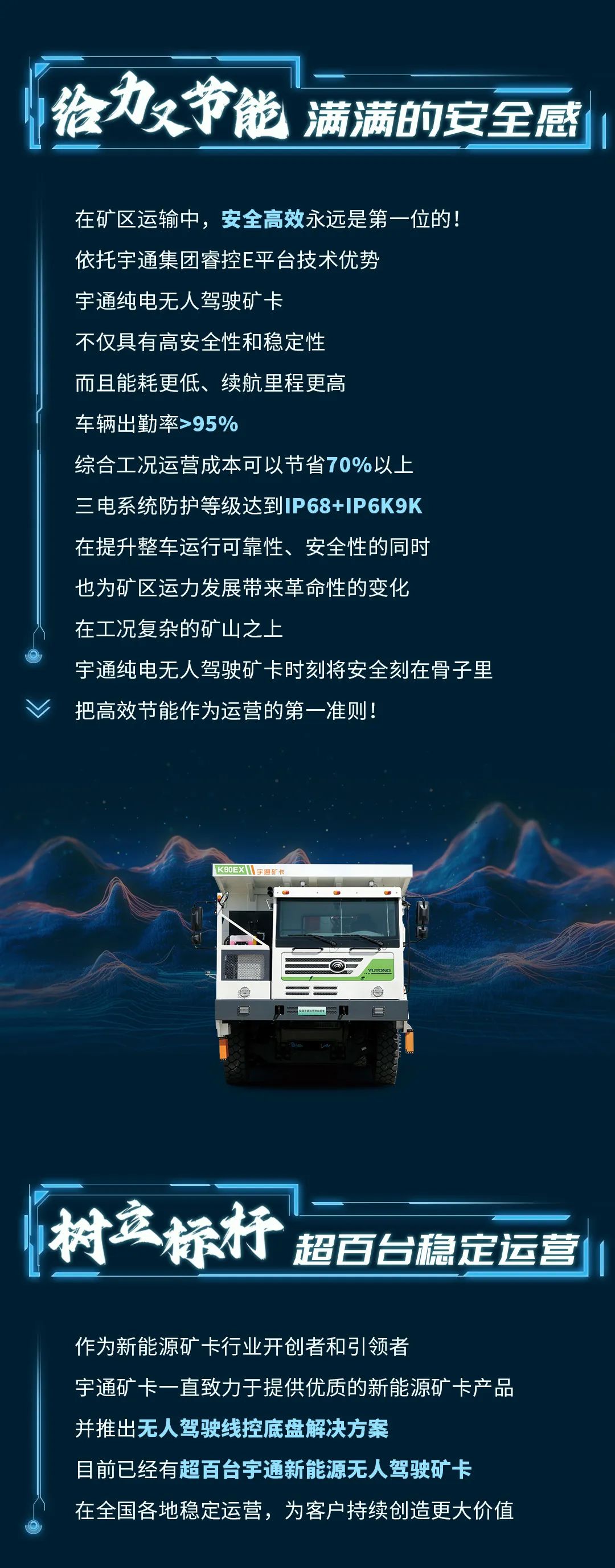 一图揭秘宇通无人驾驶矿卡备受青睐的流量密码
