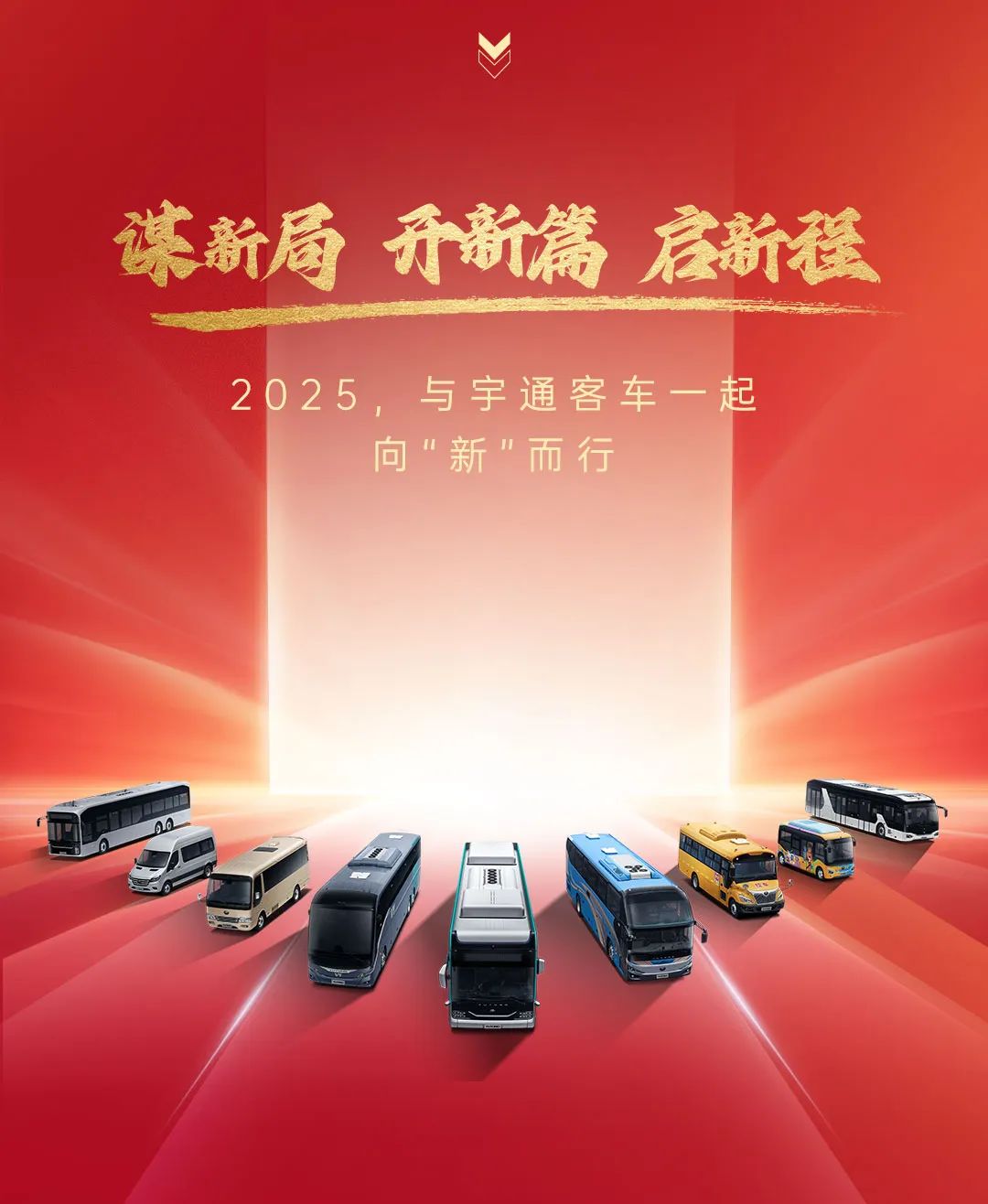 2025开门红，宇通客车昂扬启新程！