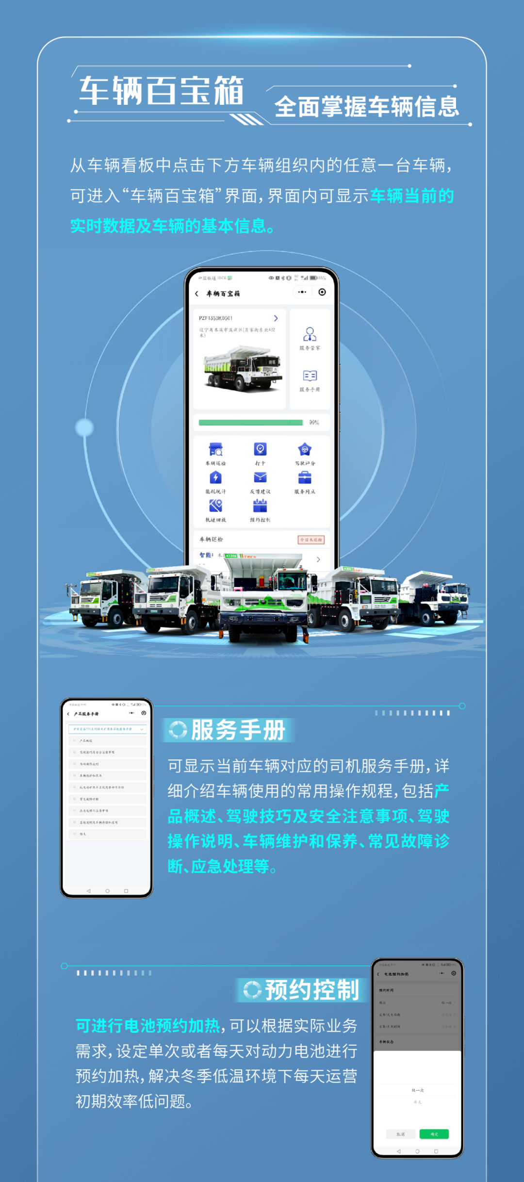 一用二管三养！宇通矿卡安睿通助您高效运营